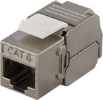 Modularjack RJ45 Cat6 FTP Keystone skärmad toolfree
