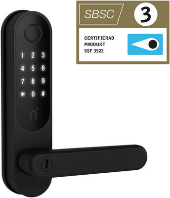 Kodlås Touch Pro touchknappar RFID finger Ultimate svart